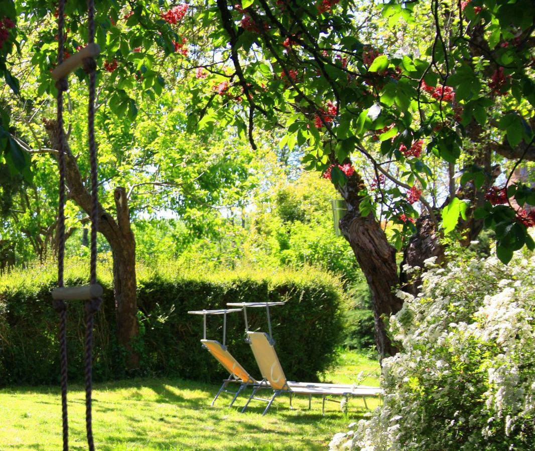 Domaine Charente Glamping Familyroom Le Jardin With External Toilet & Shower House & Outdoor Kitchen Mazières Buitenkant foto