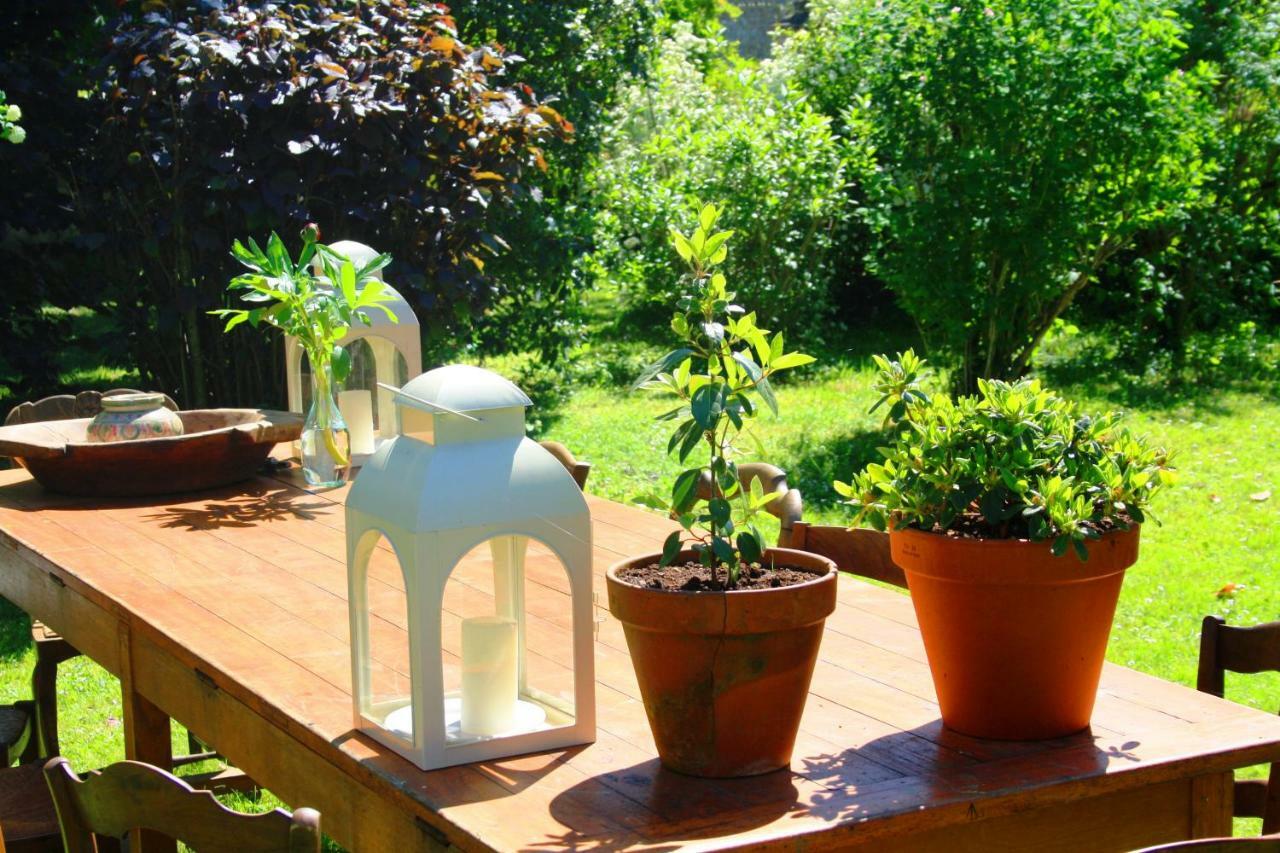 Domaine Charente Glamping Familyroom Le Jardin With External Toilet & Shower House & Outdoor Kitchen Mazières Buitenkant foto